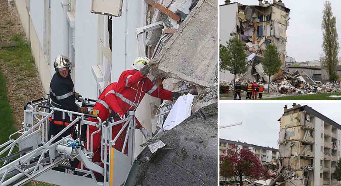 3 Tewas Diduga Akibat Ledakan Gas Runtuhkan Apartemen